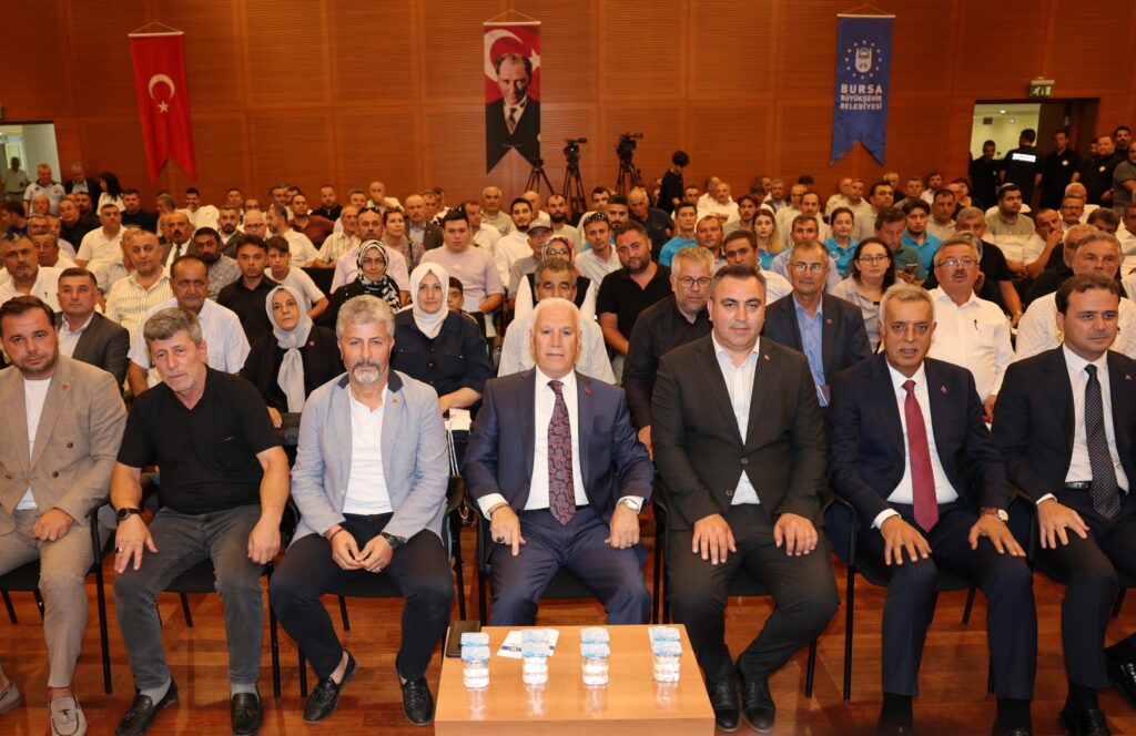 Bursa’da Yangın Kahramanları Bir Araya Geldi