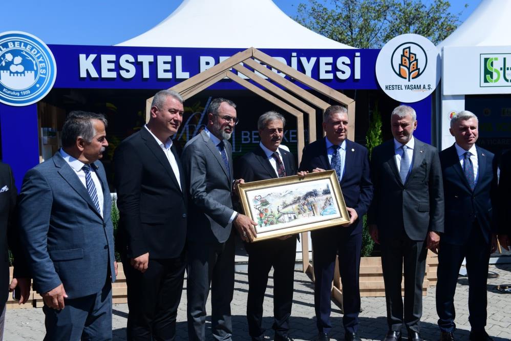 Kestel’in Üretim Gücü Uluslararası Fuarda