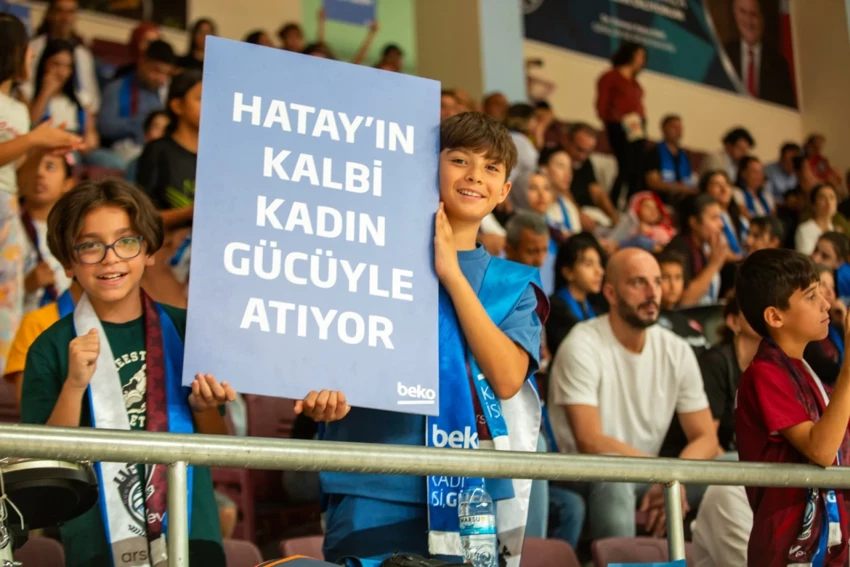 Beko’dan Hatay Kadın Voleybol Takımı’na Anlamlı Destek