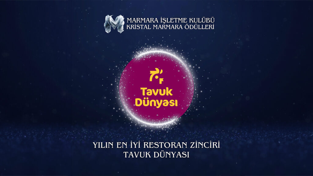 Tavuk Dünyası, Kristal Geyik Ödülleri’nde İkinci Kez “Yılın En İyi Restoran Zinciri” Seçildi