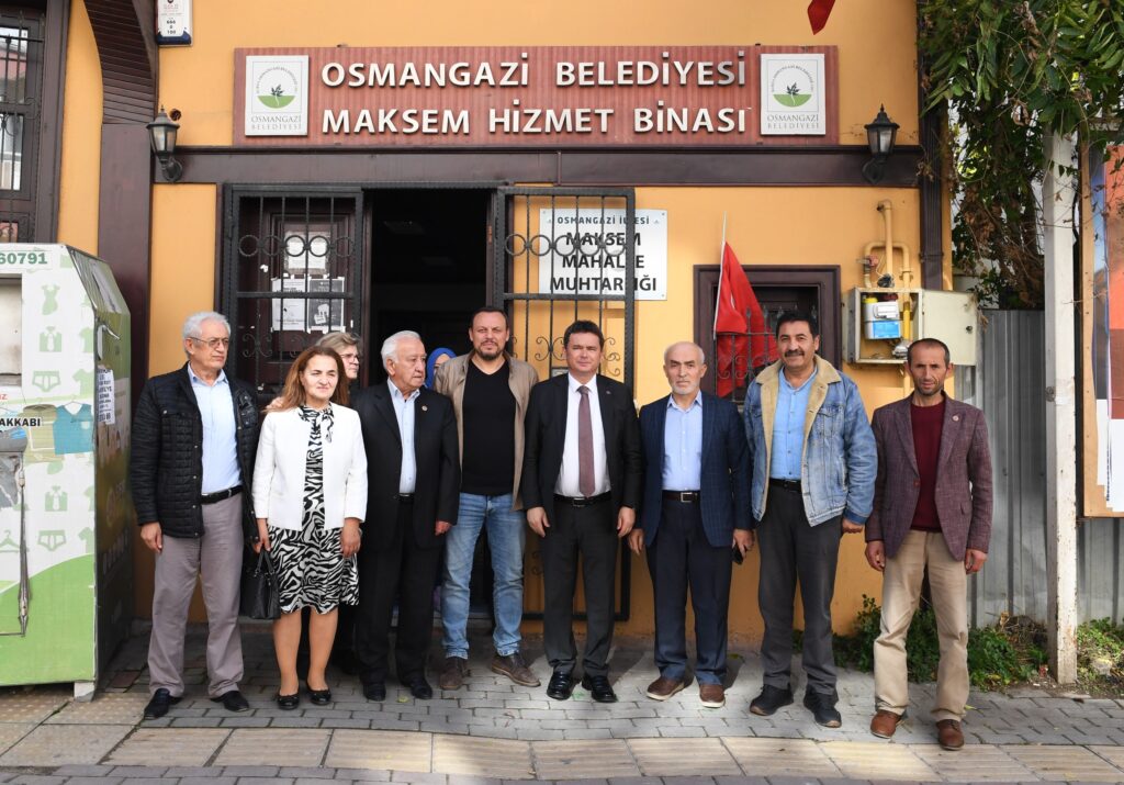Başkan Erkan Aydın’dan Maksem Mahallesi Çıkarması