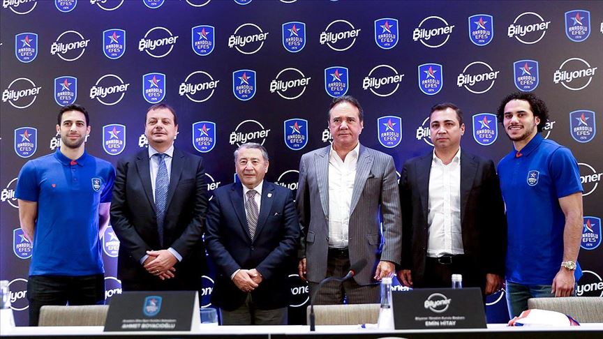 Bilyoner, Anadolu Efes’in 50. Yılında da Resmi Sponsoru Olmaya Devam Ediyor