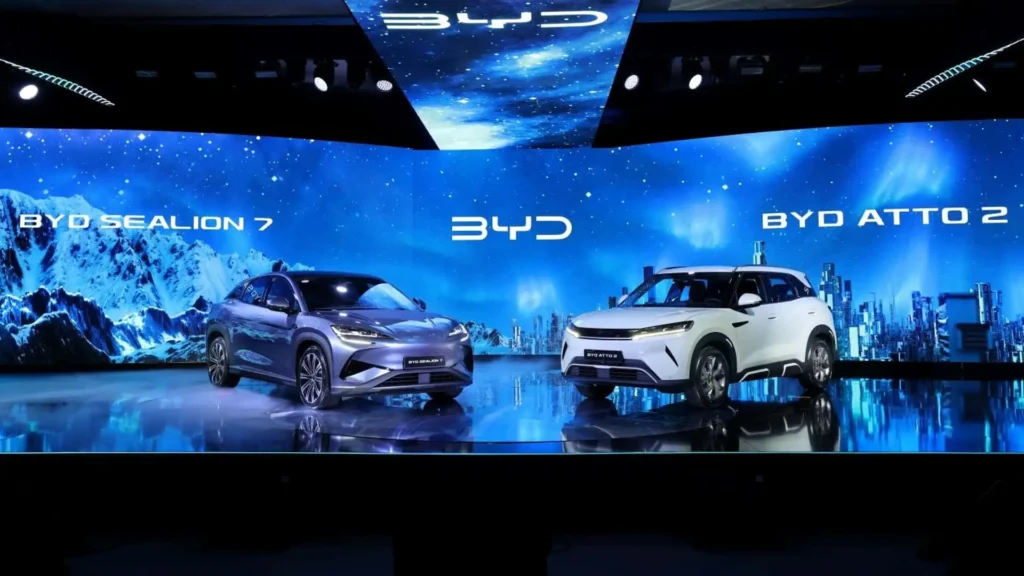 BYD Türkiye, SEALION 7 ve ATTO 2 ile Elektrikli SUV Ailesini Genişletiyor