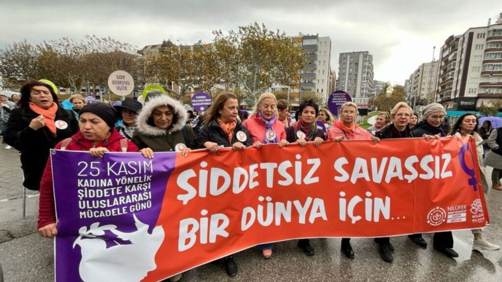Nilüfer’de Kadınlar Şiddete Karşı Tek Ses