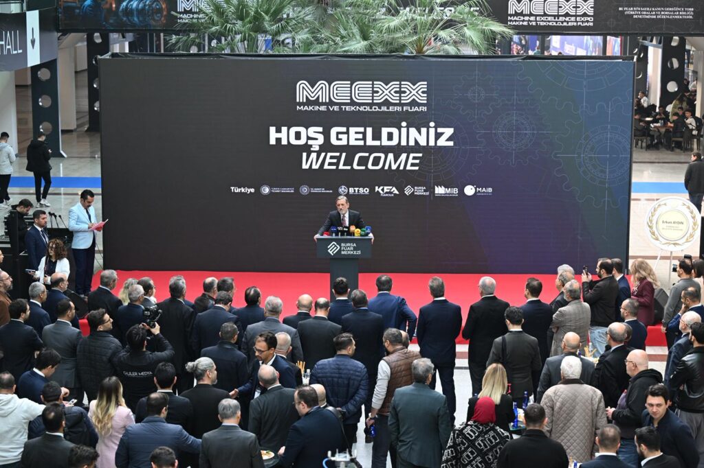 Makine Sektörü MEEXX Fuarı’nda Bursa’da Buluştu