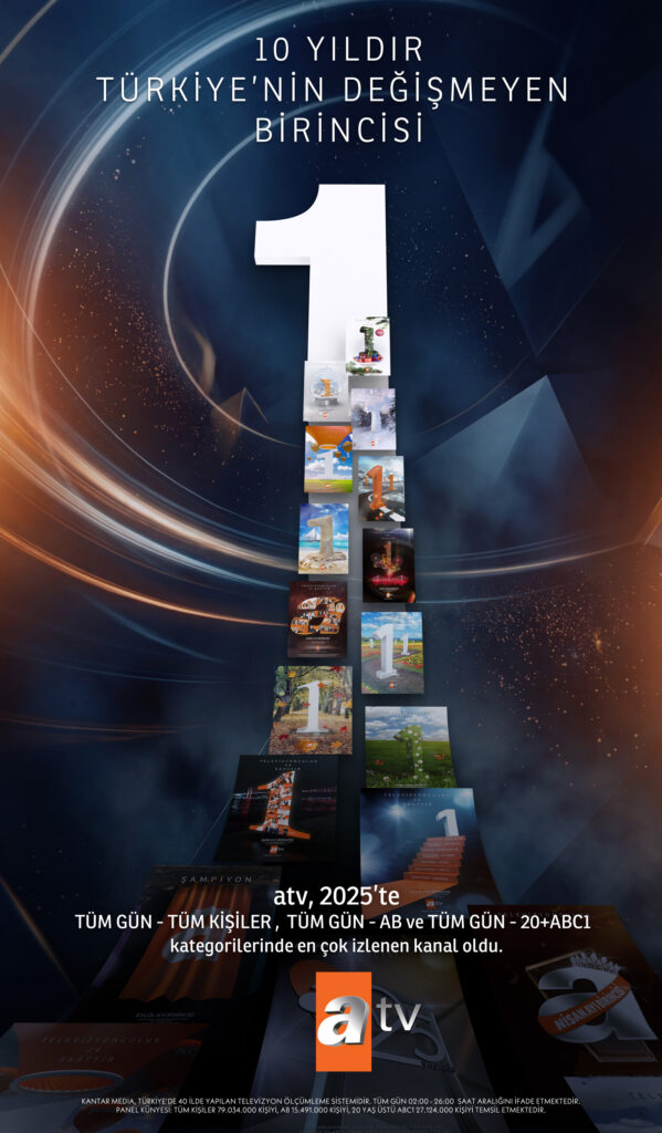 atv, 10 Yıldır Türkiye’nin Zirvesinde