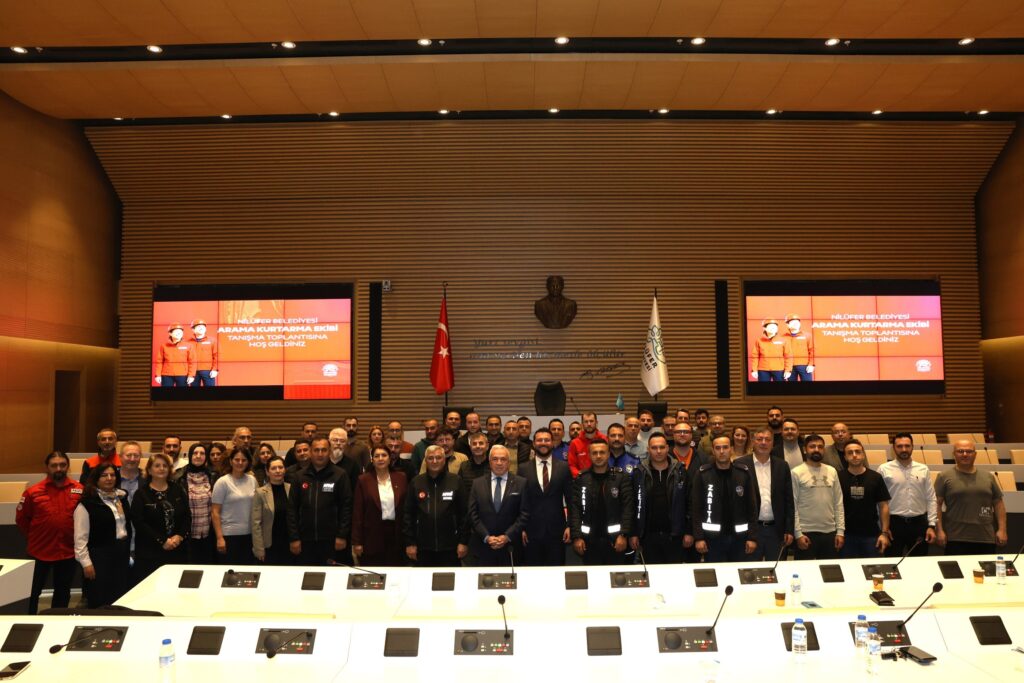 Nilüfer’de Dirençli Kent Hedefinde Önemli Adım: Arama Kurtarma Gönüllü Ekibi İlk Toplantısını Yaptı