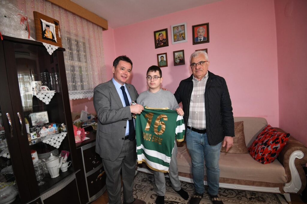 Başkan Aydın’dan Anlamlı Ziyaret