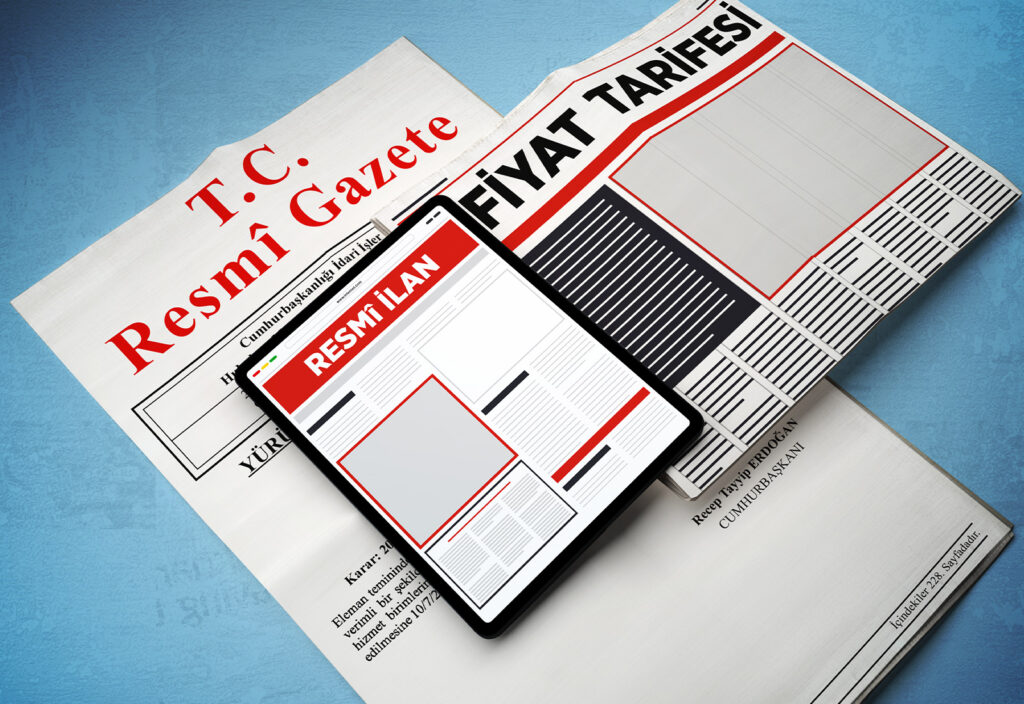 Resmî İlanlara Zam Geldi