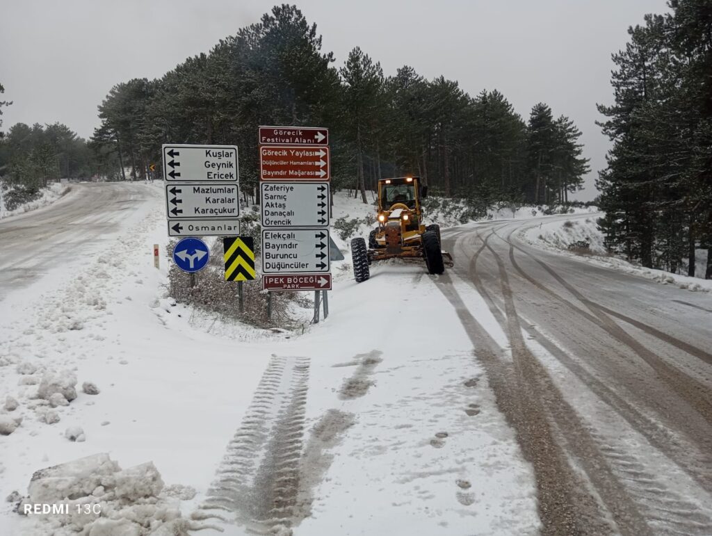 Bursa’da Kar Mesaisi Başladı
