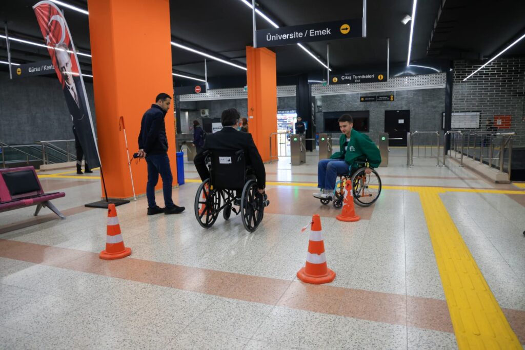 Bursa’Ray’da Empati Parkuru Kuruldu