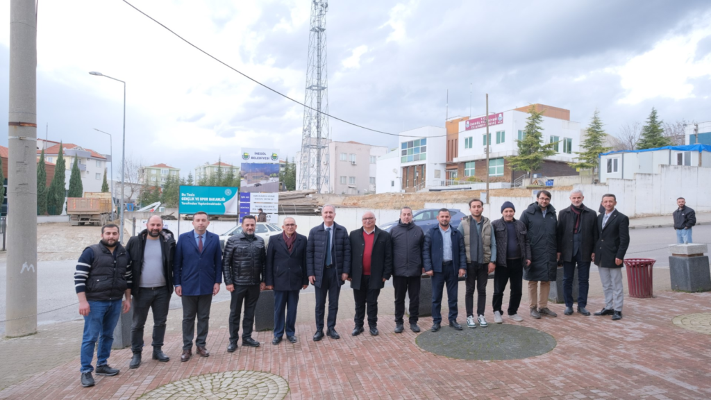 İnegöl’de Havuz İnşaatı Başladı