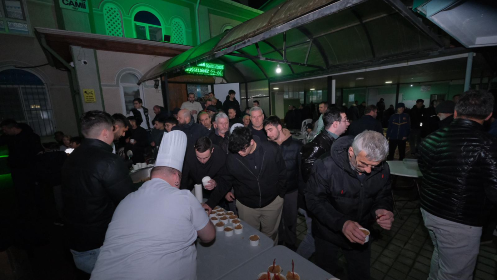 İnegöl’de Miraç Kandili Coşkusu