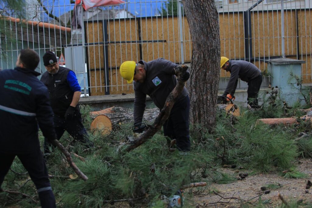Osmangazi Belediyesi Lodos Nöbetinde