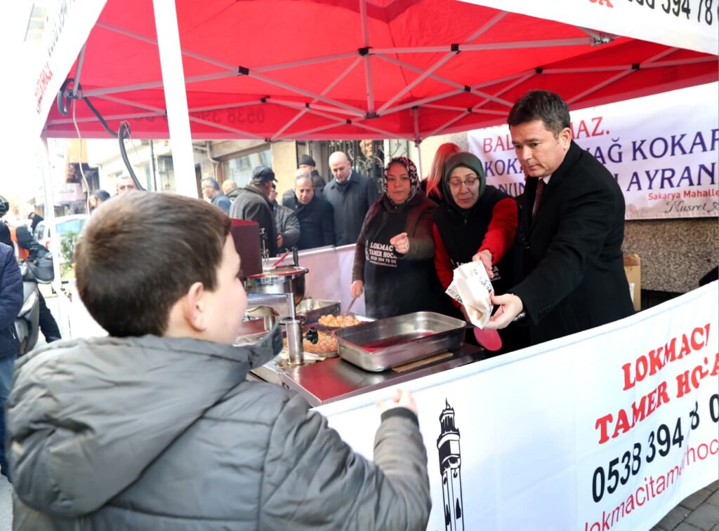 Başkan Aydın’dan Hayır Lokması