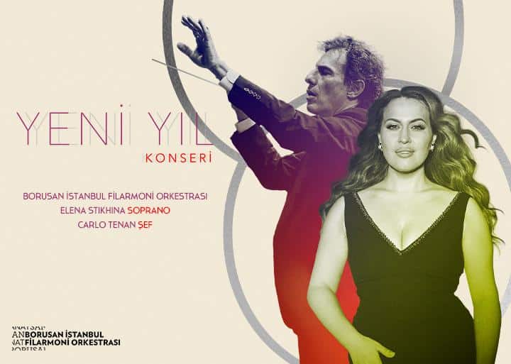 İş Sanat’ın Yeni Yıl Konseri, Soprano Elena Stikhina ile Büyüledi
