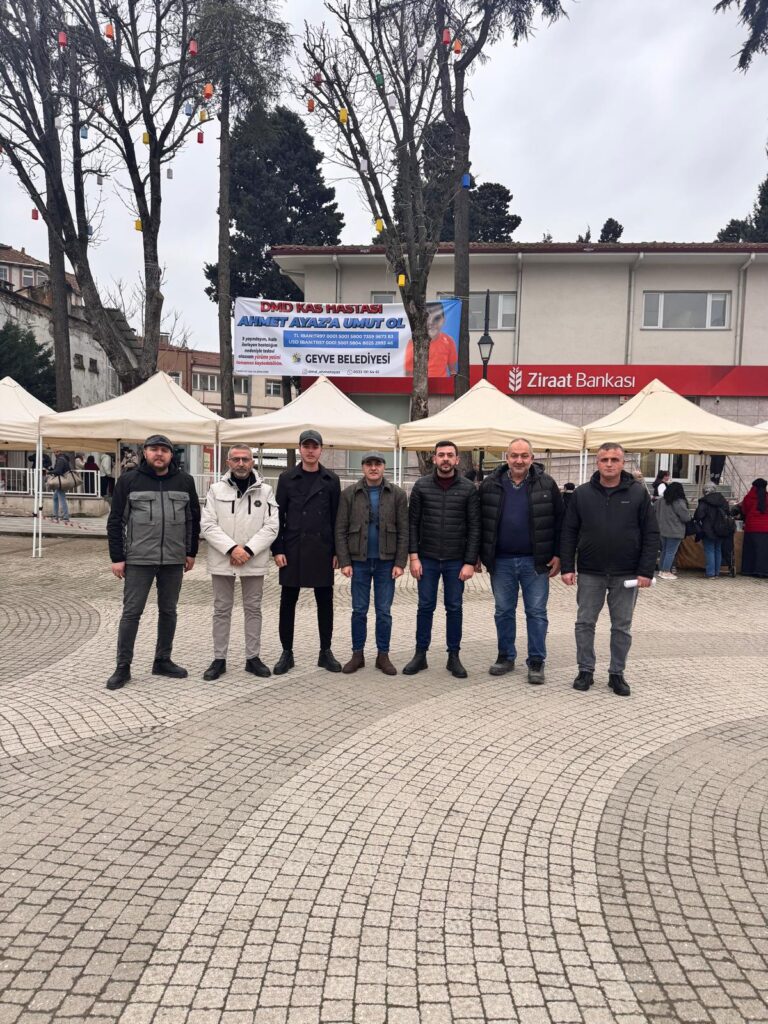 Geyve Belediyesi’nden DMD Hastası Ahmet Ayaz Taraklı İçin Anlamlı Kermes