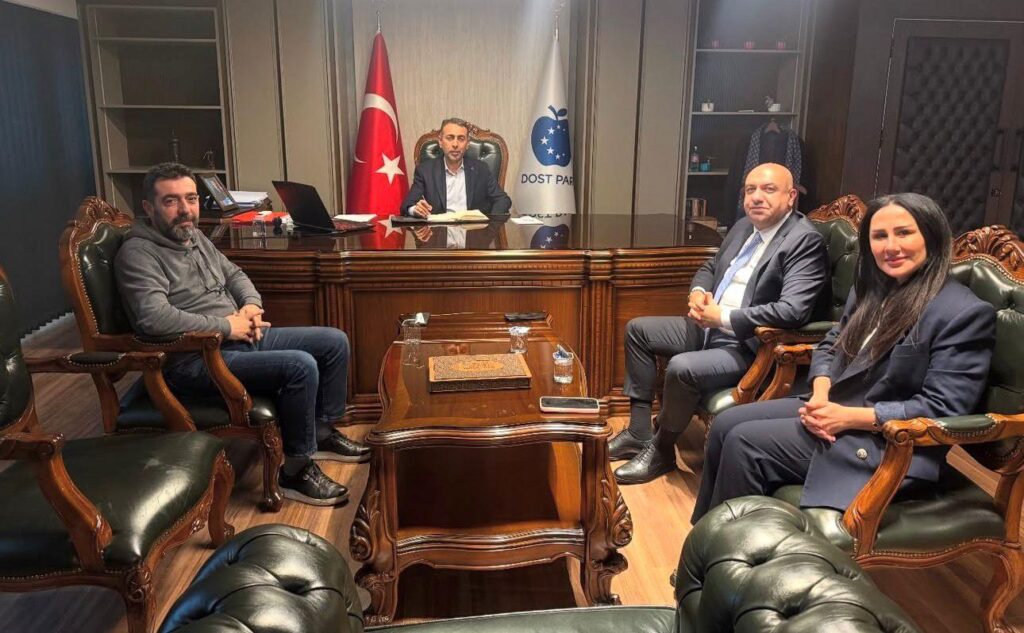 Dost Parti Genel Merkezi’nde Yoğun Ziyaret Trafiği: Eşin’den Diyalog ve Ortak Akıl Vurgusu