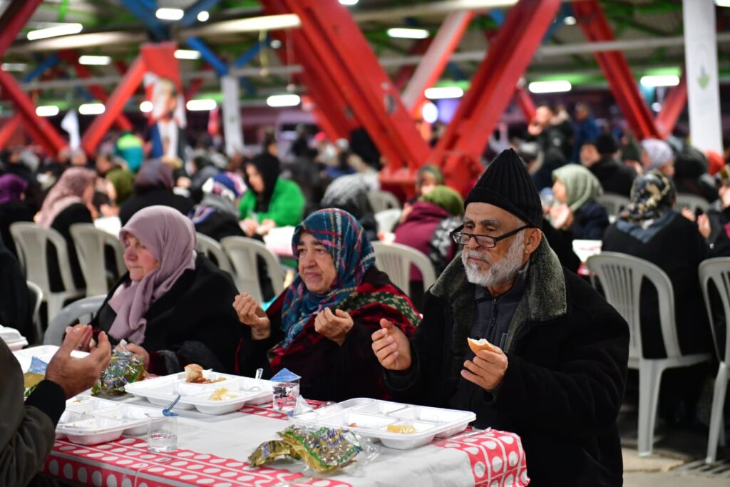 Soğanlı’da Gönül Sofrası Kuruldu
