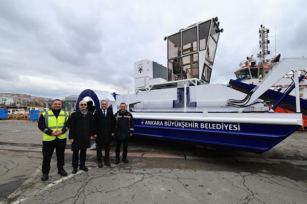 Haliç Tersanesi’nde Üretilen Yerli Araç Ankara’ya Teslim Ediliyor