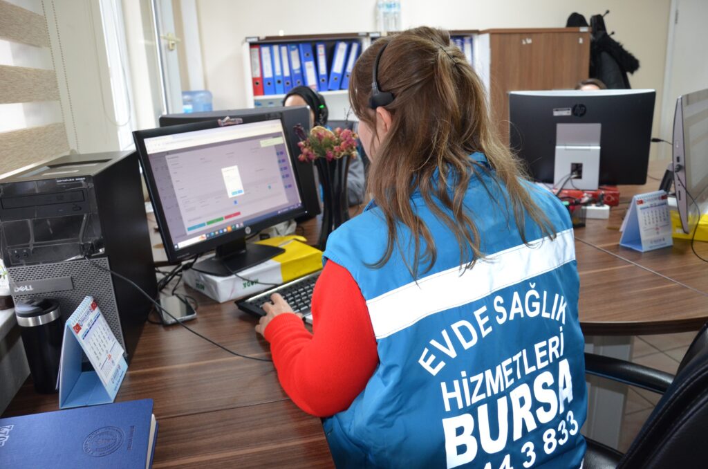 Bursa’da Evde Sağlık Rekoru