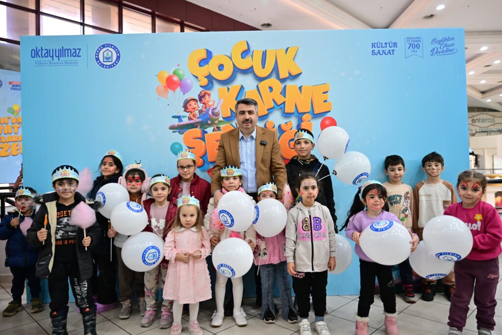 Yıldırım’dan Çocuklara Karne Şenliği