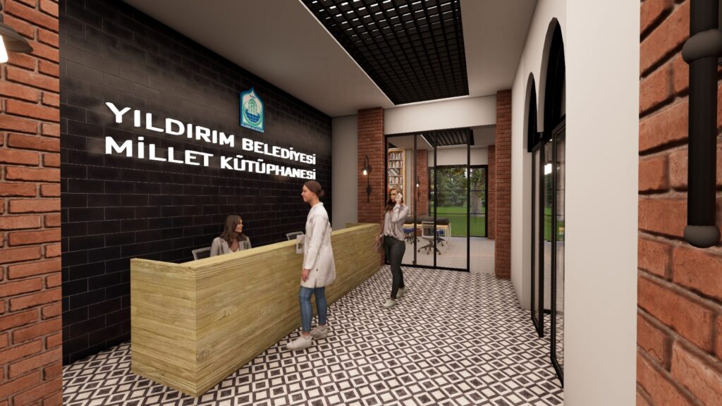 Millet Mahallesi’ne Yeni Kütüphane