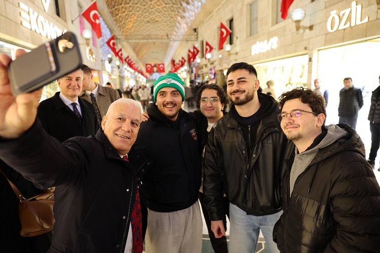 Tarihi çarşıda ‘Bozbey’ rüzgarı