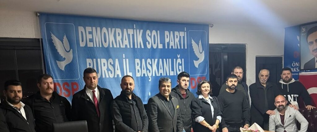 DSP Osmangazi rozeti taktı, göreve başladı