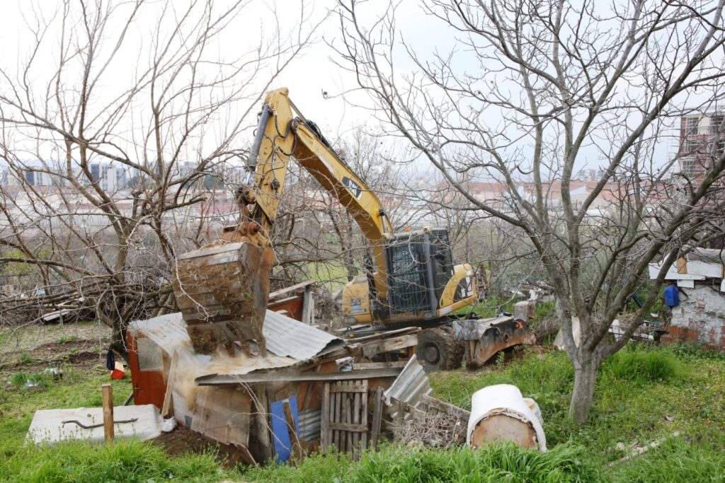 Nilüfer’de Yıkım Mesaisi