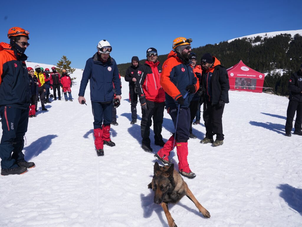 Uludağ’da Büyük Çığ Tatbikatı