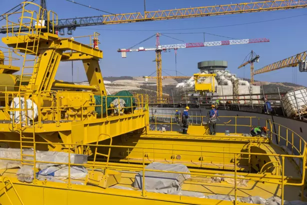Akkuyu NGS’nin 2. ünitesinde kritik aşama: Kutup vinci kuruldu