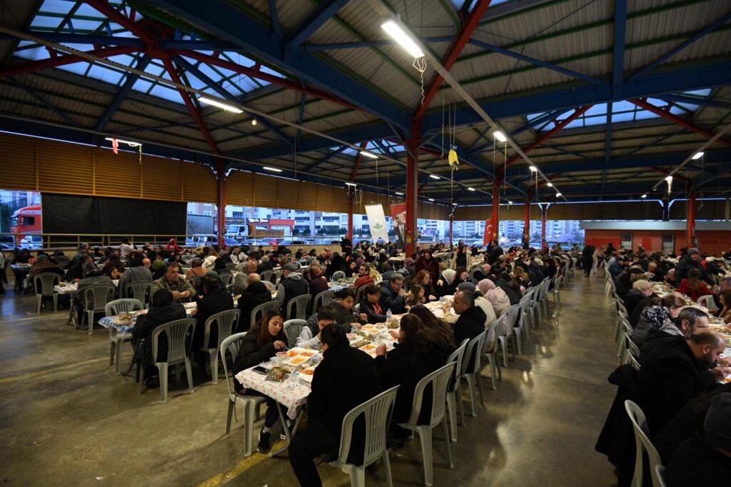 Osmangazi’de Gönül Sofrası Hamitler Mahallesi’nde Kuruldu