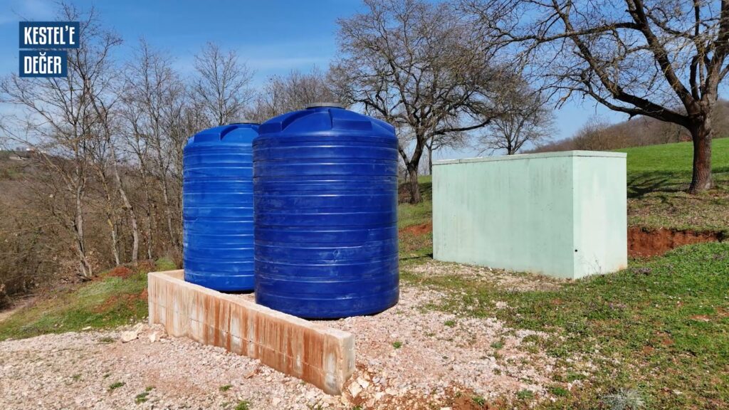 Kestel Belediyesi, 4 Kırsal Mahalleye 20 Tonluk İçme Suyu Deposu Kurdu