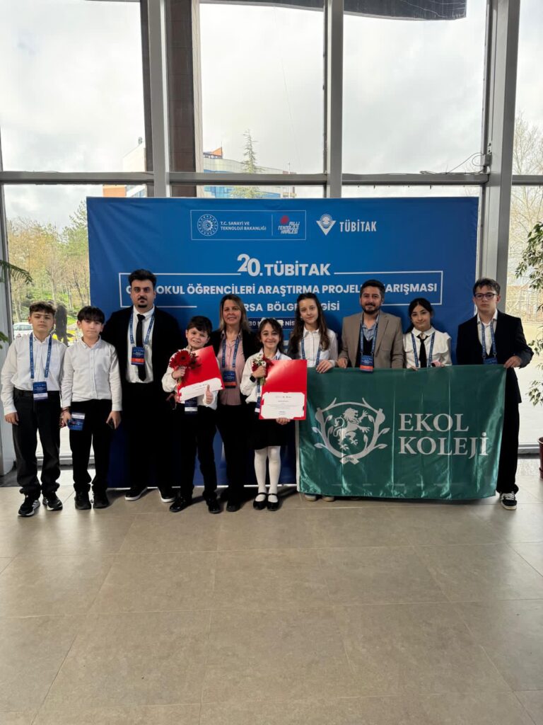 Ekol Koleji’nden TÜBİTAK 2204-B’de büyük başarı!