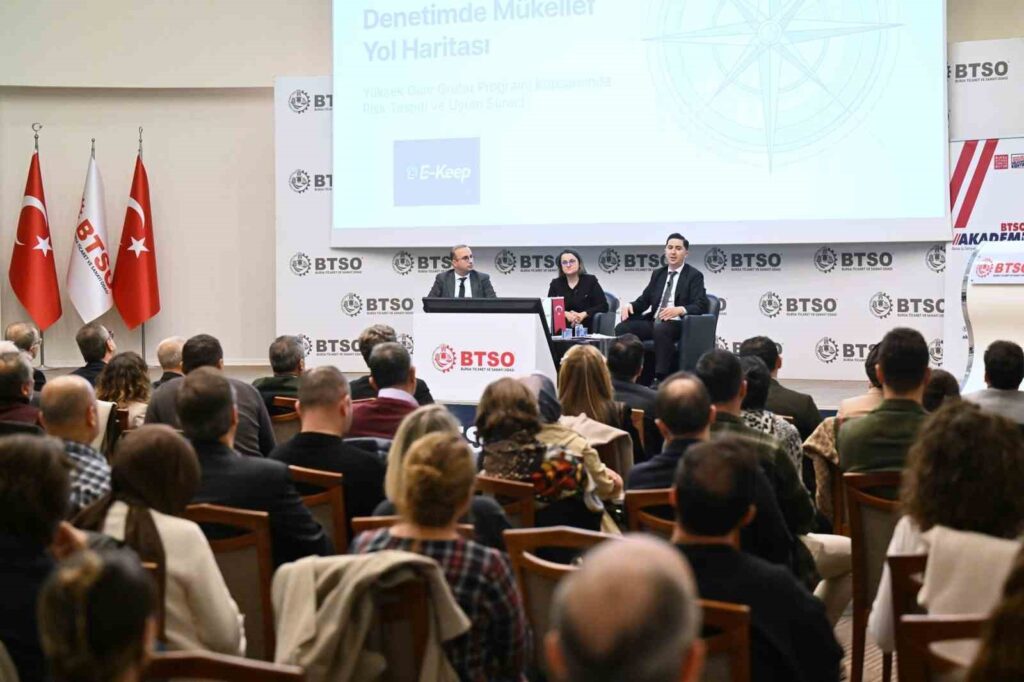 BTSO Akademi’de Yüksek Gelir Gruplarında Veri Temelli Vergi Gözetimi Anlatıldı