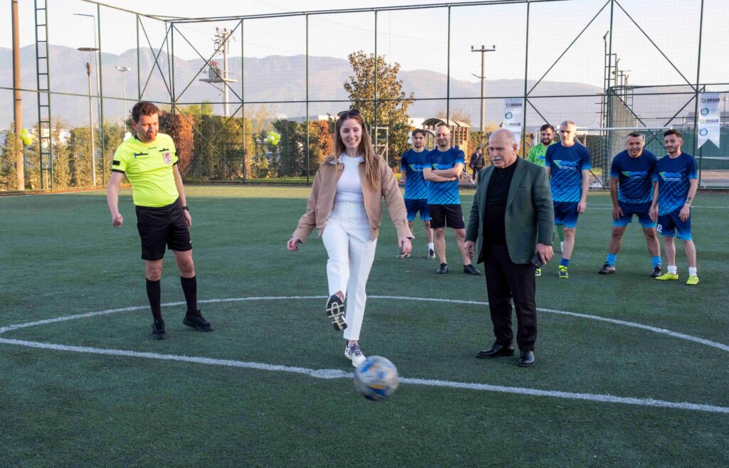 DOSAB’da yeşil saha heyecanı