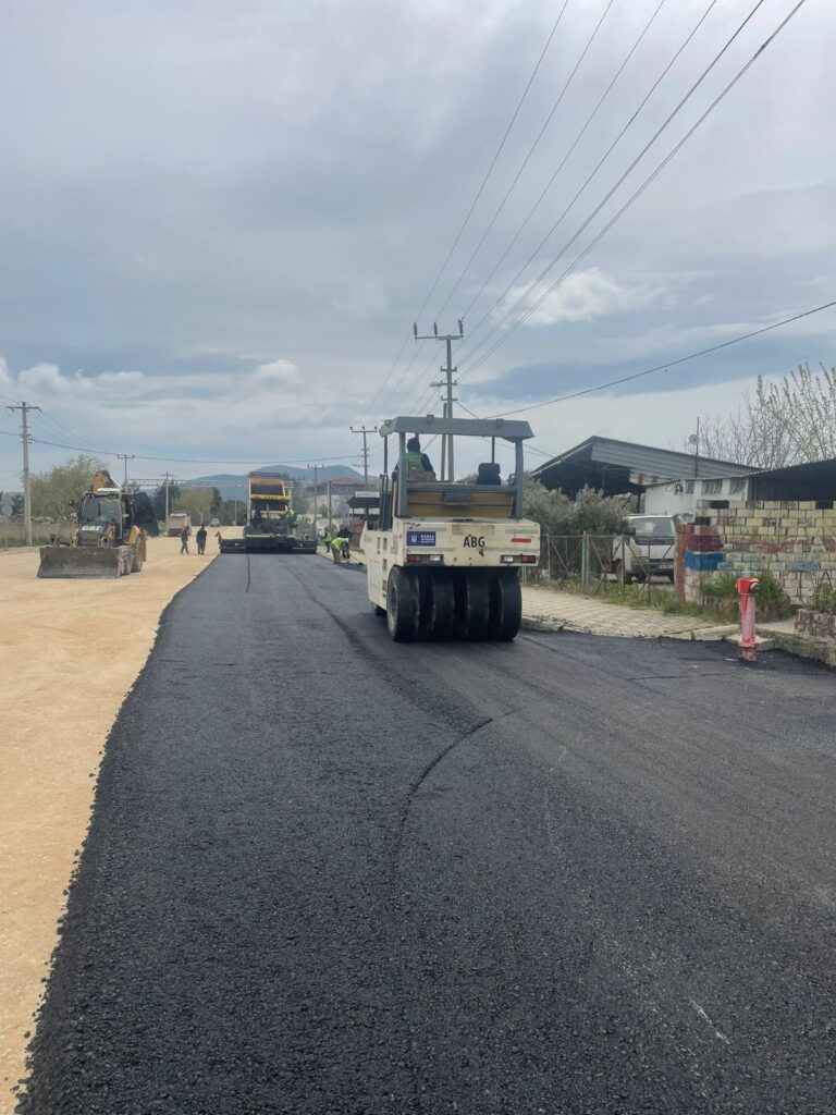 Belediyeden  yol yatırımı