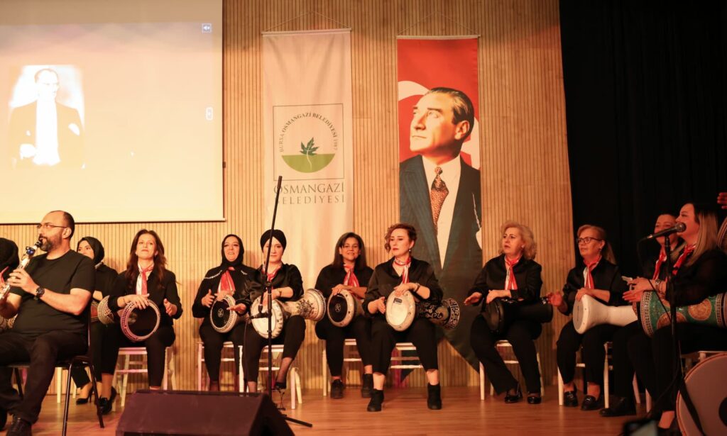 Kadınların ritmi Bursa’yı sardı