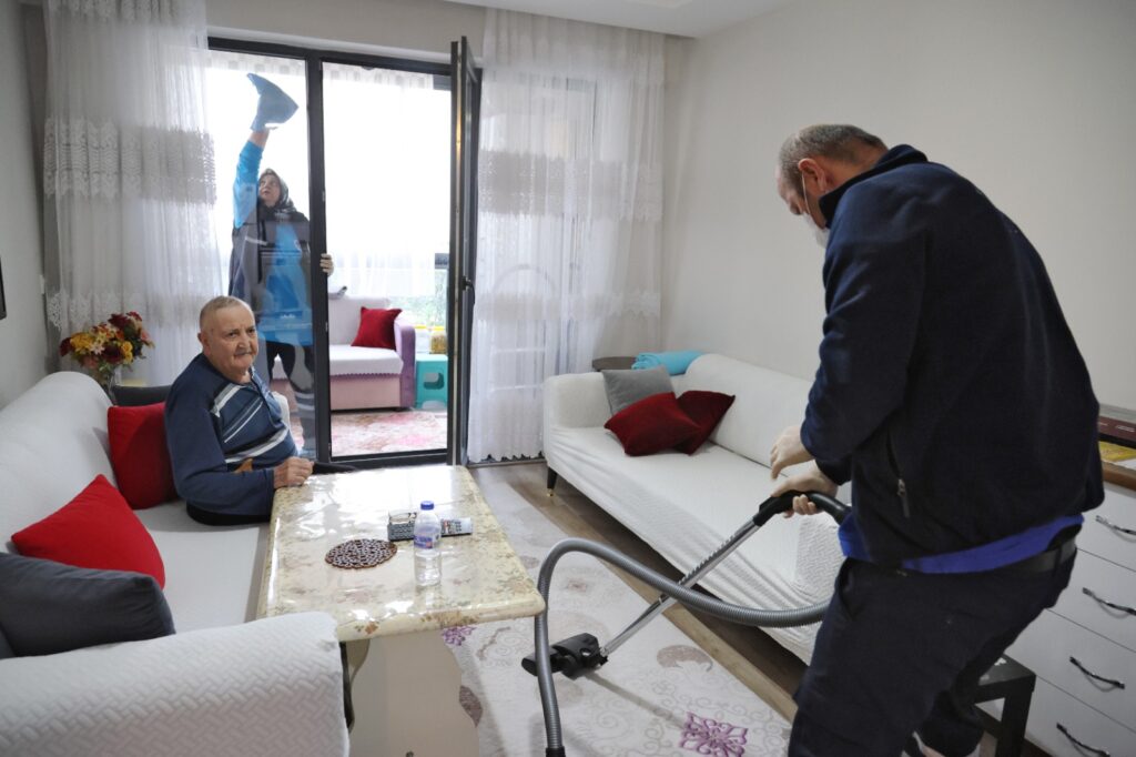 Bursa Büyükşehir’den temizlik desteği