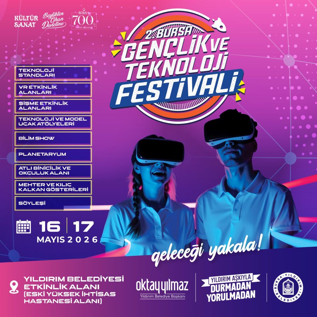 Yıldırım’da dev teknoloji festivali