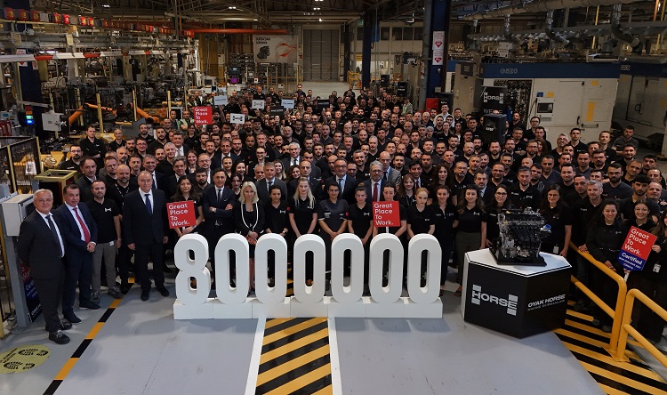 OYAK HORSE’dan tarihi başarı: 8 milyonuncu motor üretildi