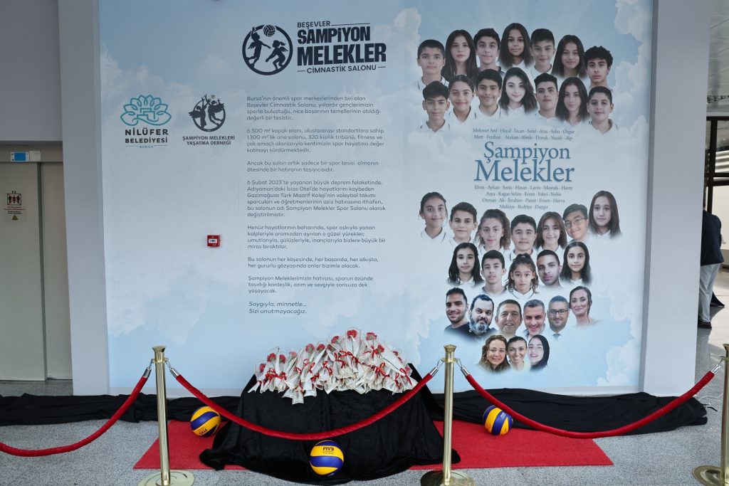 Şampiyon Melekler’in adı Nilüfer’de yaşayacak