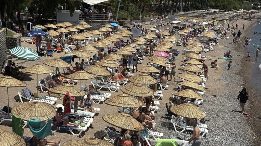 Bodrum’da bayram tatili yoğunluğu