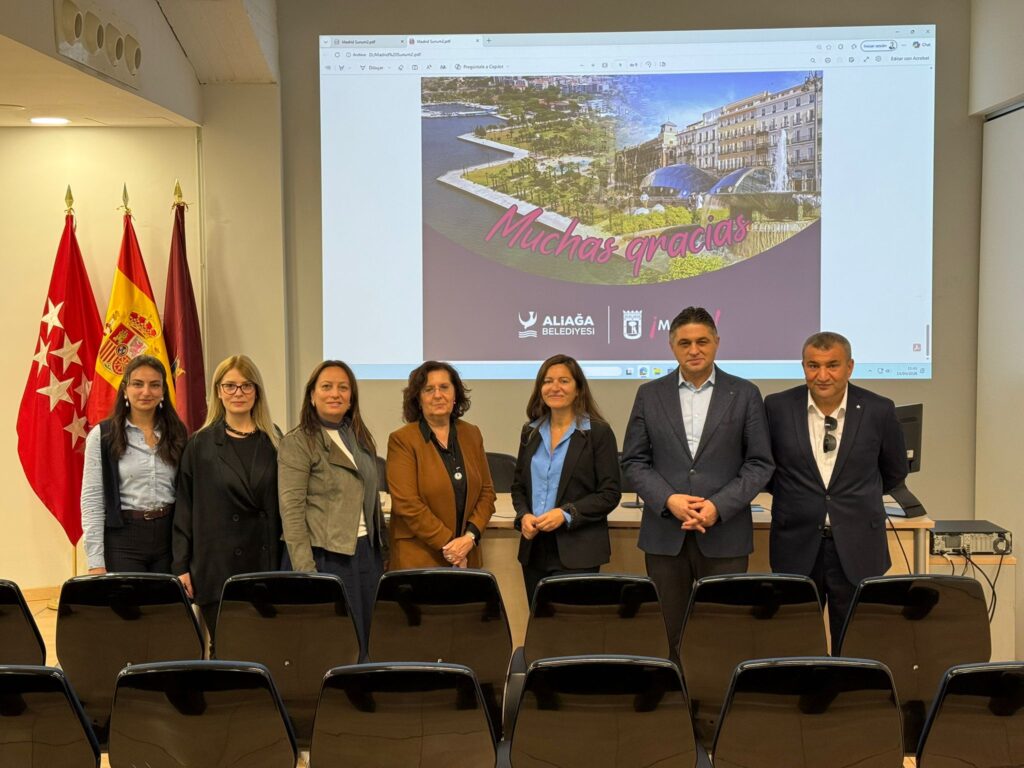 Aliağa’nın sosyal hizmet modeli Madrid’in ilgisini çekti