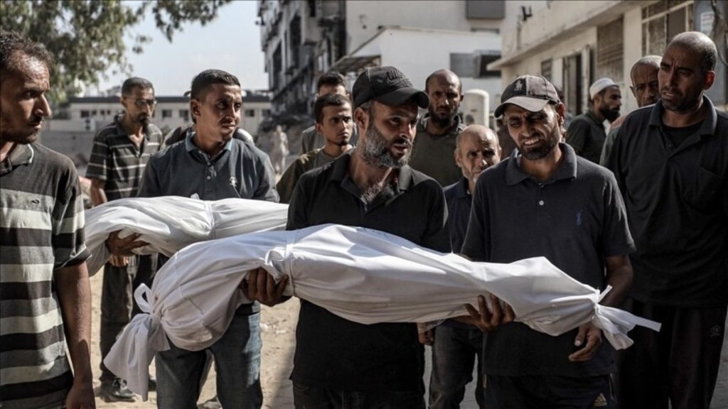 Gazze’de Nusayrat’a Hava Saldırısı