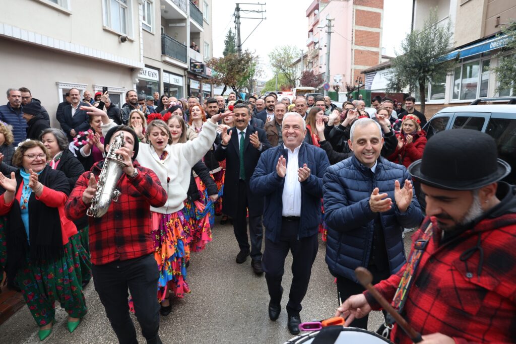 Görükle’de hıdırellez ateşi yandı