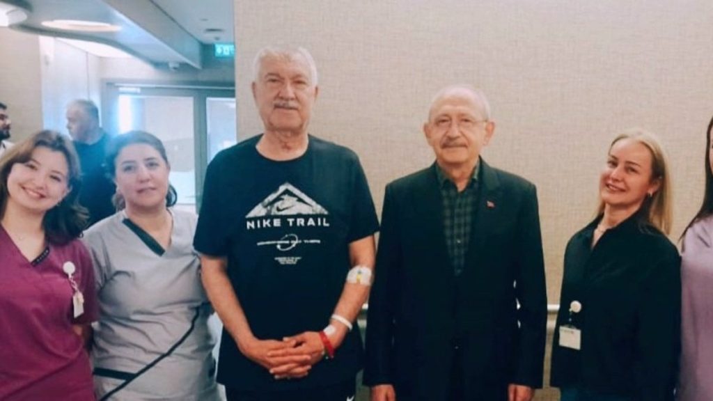 Kılıçdaroğlu’ndan Zeydan Karalar’a Hastane Ziyareti