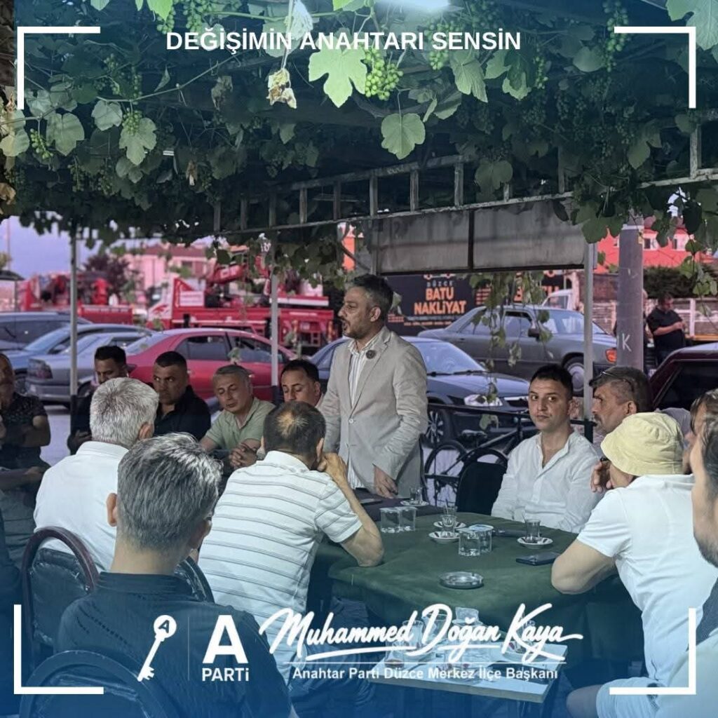 Anahtar Parti Düzce’den Yeni Mahalle ziyareti