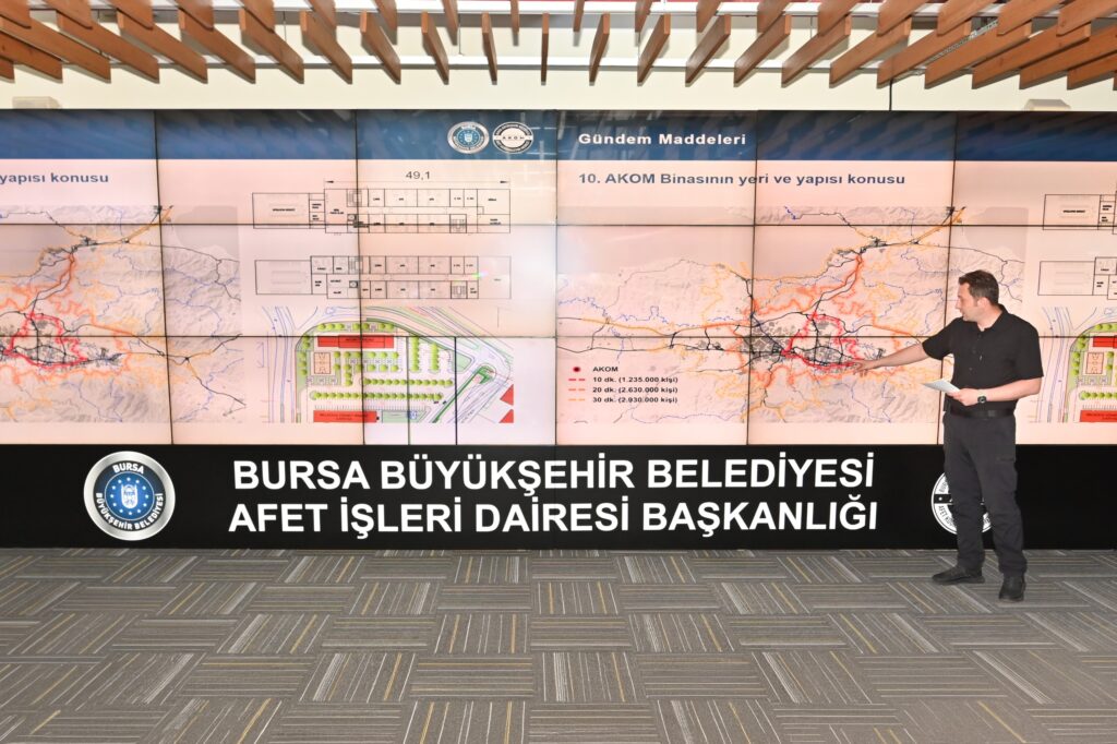Bursa afetlere karşı hazırlanıyor